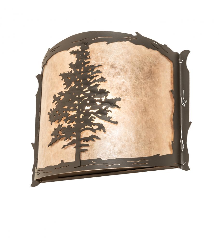 12&#34; Wide Tamarack Wall Sconce