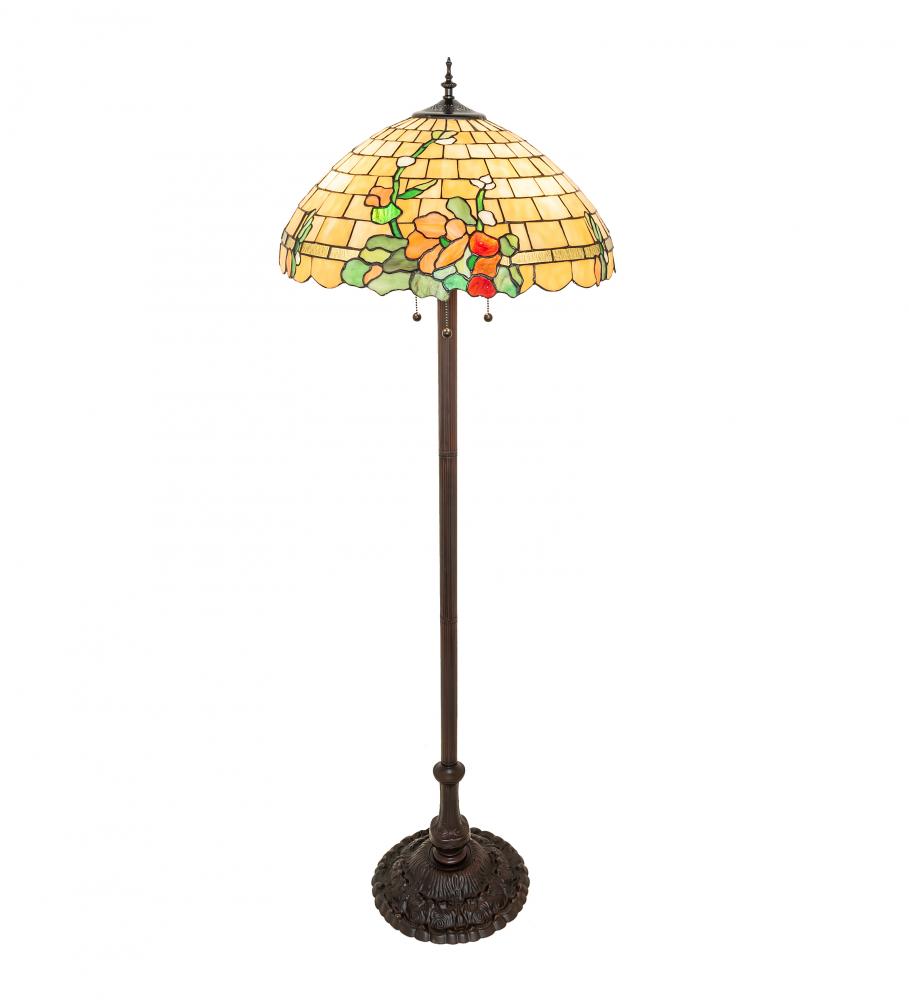 62&#34; High Duffner & Kimberly Hollyhock Floor Lamp