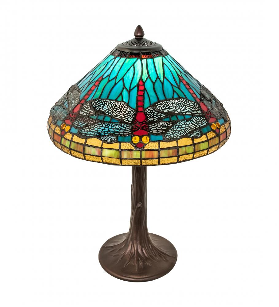 23&#34; High Tiffany Dragonfly Table Lamp