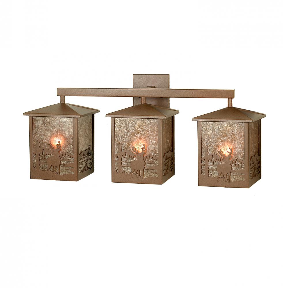 27&#34; Wide Deer Creek 3 Light Vanity Light