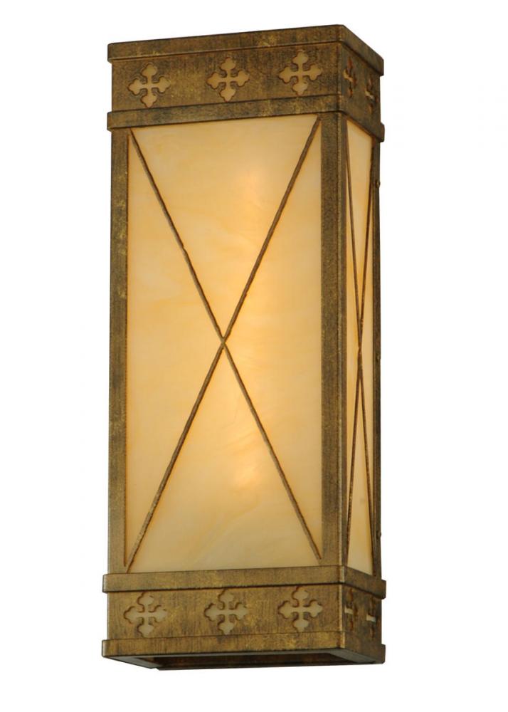 7&#34; Wide Byzantine Wall Sconce