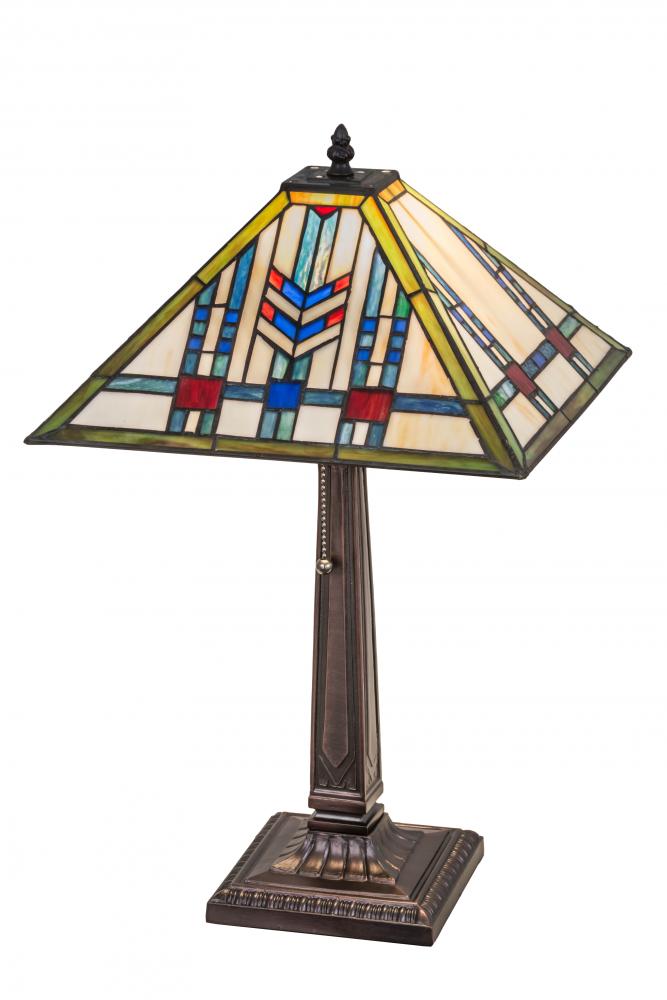 22&#34; High Prairie Wheat Table Lamp