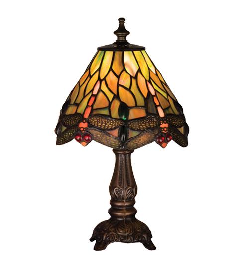 11.5&#34;H Tiffany Hanginghead Dragonfly Mini Lamp