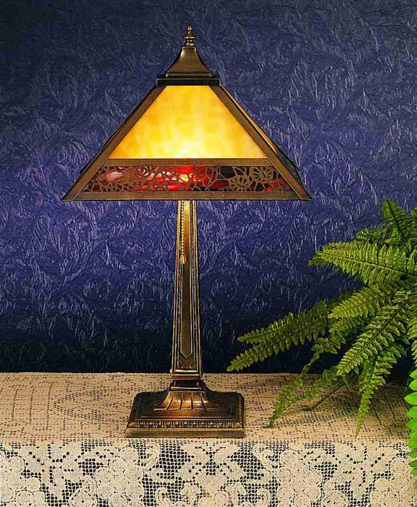 22&#34; High Lotus Leaf Table Lamp