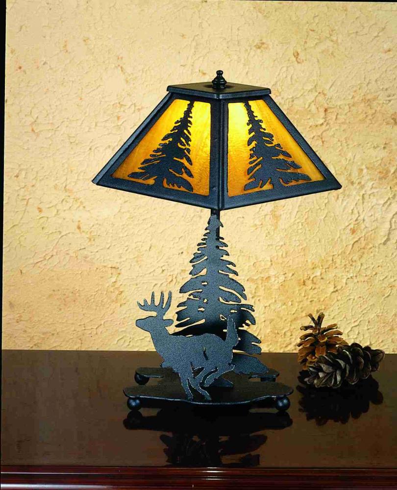 14&#34;H Lone Deer Accent Lamp