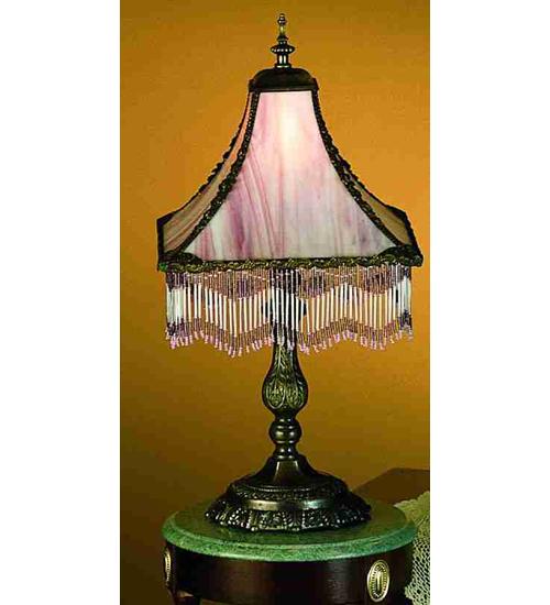 21&#34; High Victoria Fringed Table Lamp