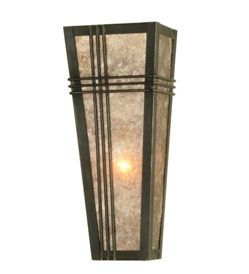 5&#34; Wide Triangulator Wall Sconce