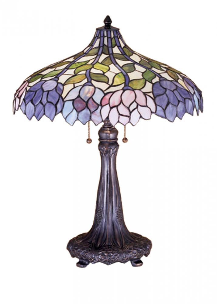 26&#34;H Wisteria Table Lamp