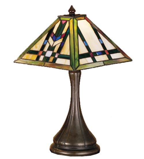 17&#34;H Prairie Wheat Accent Lamp