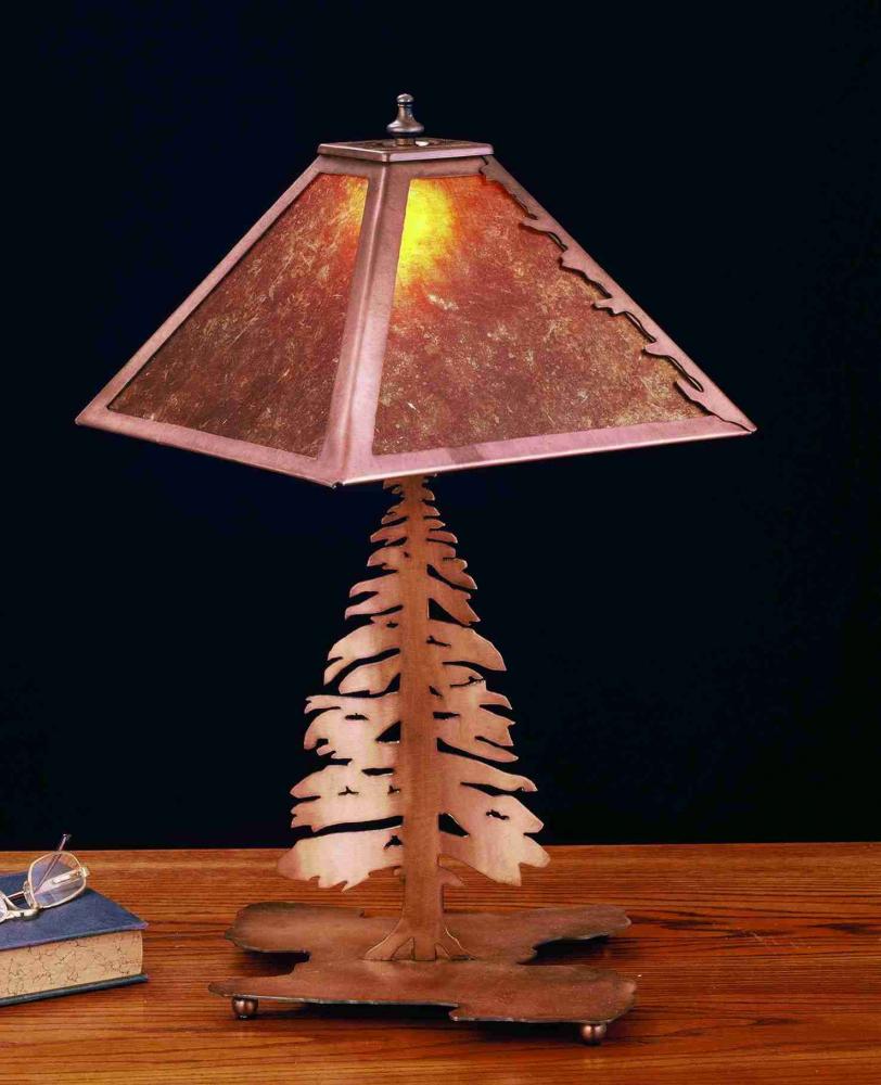 21&#34;H Tall Pines Table Lamp