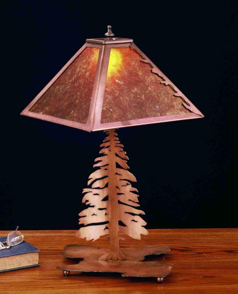 21&#34;H Tall Pines Table Lamp