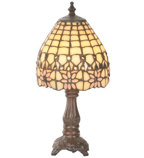 13&#34;H Victorian Flourish Mini Lamp