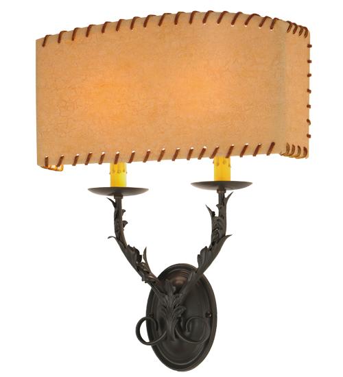 15&#34;W Ranchero Wall Sconce