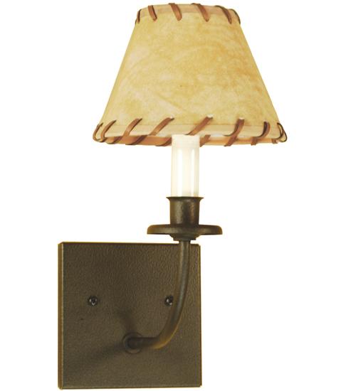 6&#34; Wide Ranchero Wall Sconce