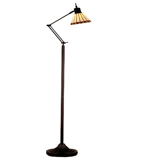 68&#34;H Prairie Mission Adjustable Floor Lamp