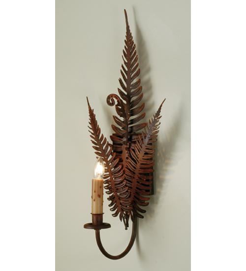 9.5&#34;W Fern Wall Sconce