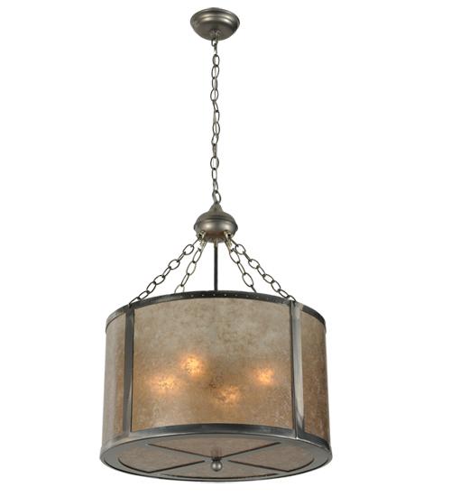 20&#34;W Smythe Craftsman Inverted Pendant