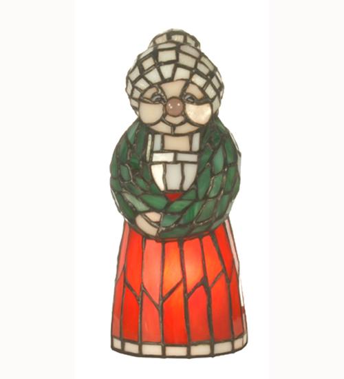 10&#34;H Mrs. Claus Accent Lamp