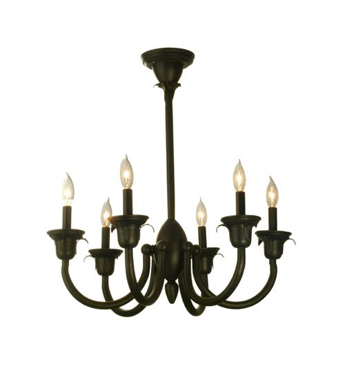 27&#34;W Rhythm 6 LT Chandelier