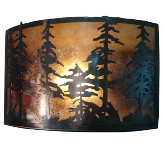 18&#34;W Tall Pines Wall Sconce