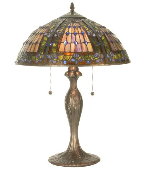 23&#34; High Fleur-de-lis Table Lamp