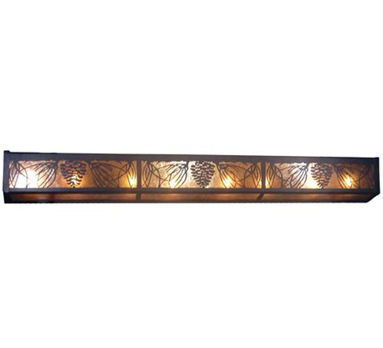 48&#34;W Mountain Pine Vanity Light