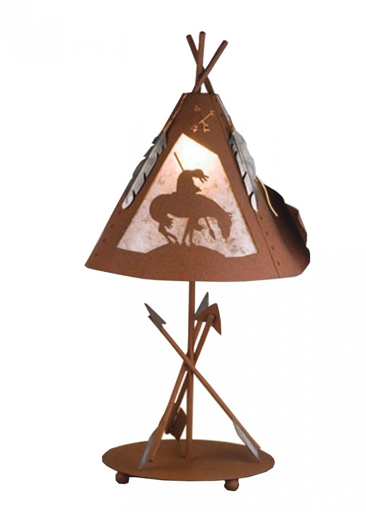 27&#34; High Trails End Table Lamp