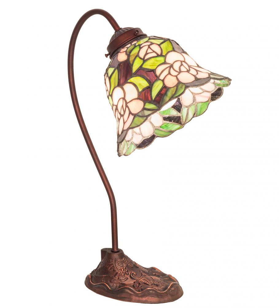 18&#34; High Begonia Desk Lamp