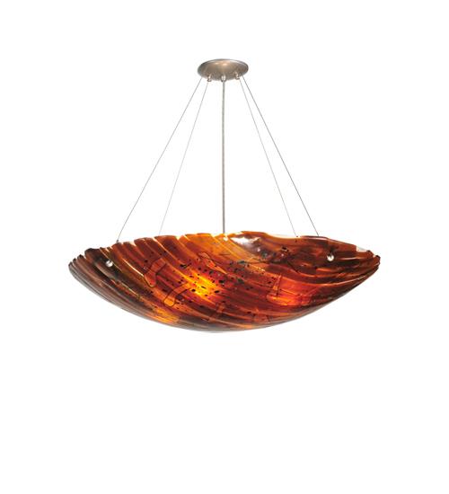 30&#34; Wide Metro Fusion Torta Inverted Pendant