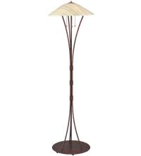 Meyda Green 117164 - 65"H Metro Fusion Branches Glass Floor Lamp