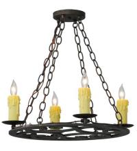 Meyda Green 118125 - 20" Wide Ashley 4 LT Chandelier