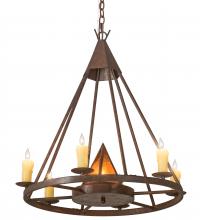 Meyda Green 120281 - 30" Wide Desert Arrow Chandelier