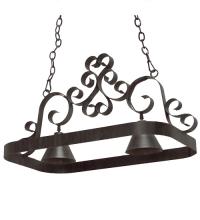 Meyda Green 120296 - 32" Long Hayley 2 Light Pot Rack