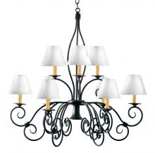 Meyda Green 120350 - 26" Wide Grace 10 Light Two Tier Chandelier