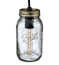 Meyda Green 120889 - 3.75" Wide Mason Jar Mini Pendant