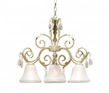 Meyda Green 120982 - 24" Wide Cherise 6 Light Chandelier