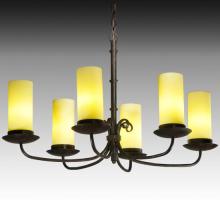 Meyda Green 126616 - 38"L Atria 6 LT Oblong Chandelier