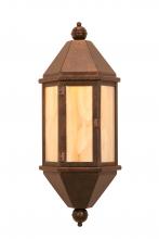 Meyda Green 128018 - 10" Wide Plaza Lantern Wall Sconce