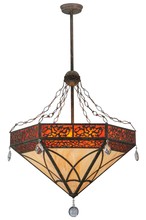 Meyda Green 140376 - 37"W Larkfield Inverted Pendant