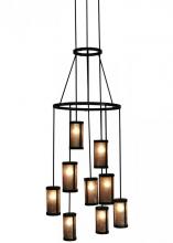 Meyda Green 142437 - 35"W Cartier 9 LT Chandelier