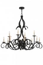 Meyda Green 146034 - 48" Wide Cypress 12 Light Chandelier