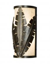 Meyda Green 146549 - 5" Wide Tiki Wall Sconce