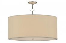 Meyda Green 148509 - 36"W Cilindro Eggshell Textrene Pendant