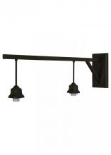 Meyda Green 150904 - 5"W X 11.5"H X 37.5"D Oil Rubbed Bronze 2 LT Island Wall Sconce Hardware