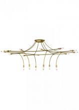 Meyda Green 152800 - 84"W ISON 18 LT Chandelier