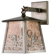 Meyda Green 15684 - 7" Wide Fly Fisherman Hanging Wall Sconce