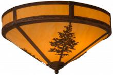 Meyda Green 158930 - 20"W Tamarack Flushmount