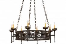 Meyda Green 160337 - 42"W Majella 8 LT Chandelier