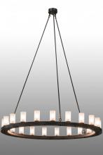 Meyda Green 163644 - 60" Wide Loxley 21 Light Chandelier