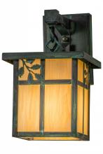 Meyda Green 165199 - 6.5"W Hyde Park Sprig Hanging Wall Sconce